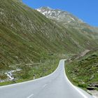 Passtrasse zum Timmelsjoch im Ötztal