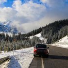 Passüberquerung nach Lake Louise