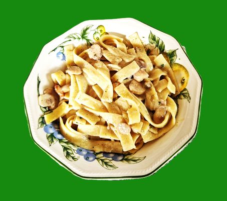 Pasta und Pilze