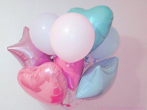 pastel ballons