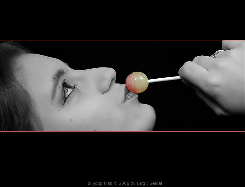 pastell neated image named lollypop kiss