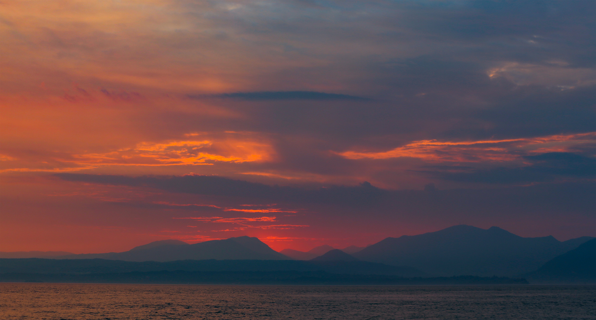 Pastellfarben am Gardasee