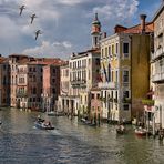Pastellige Fassaden typisch Venedig