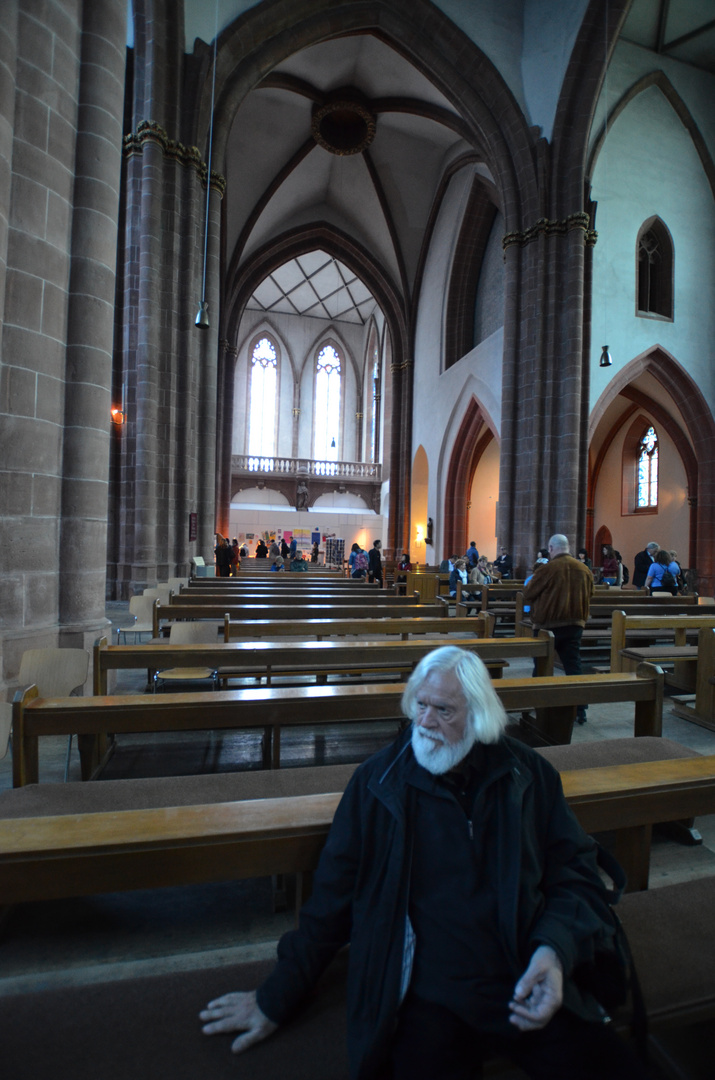 Pastor Herrmann in St. Stephans (Mainz)