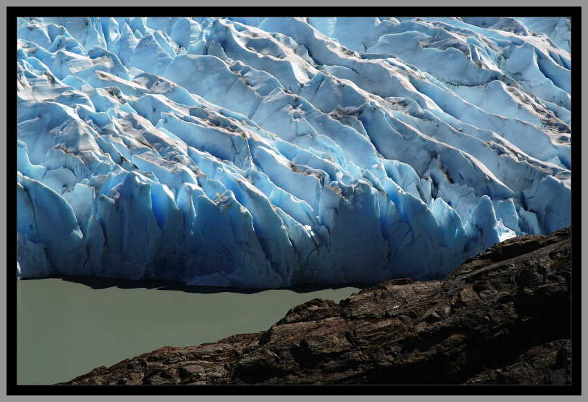 Patagonien Grey-Gletscher
