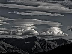 patagonische wolken ...