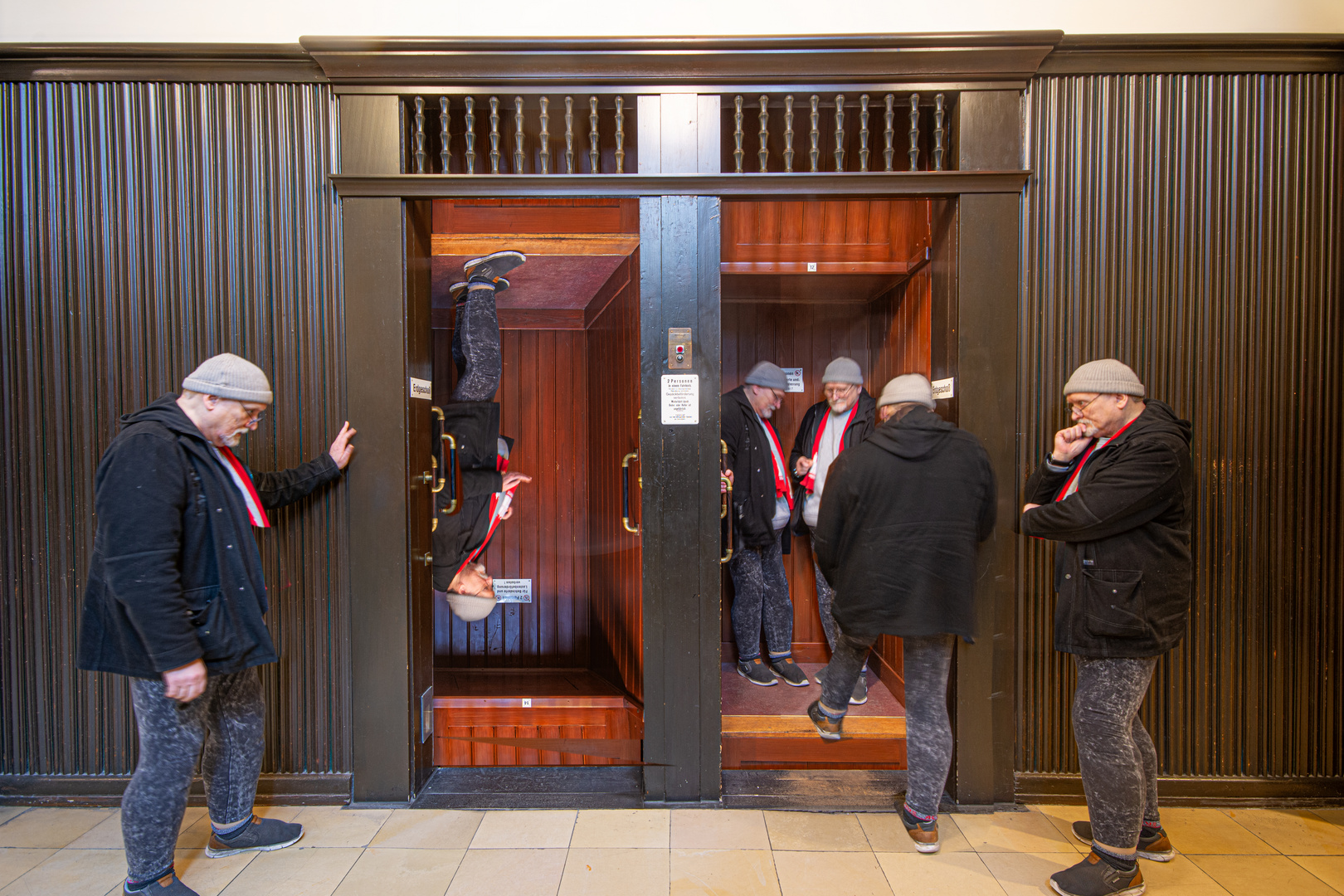 paternoster im Slomanhaus