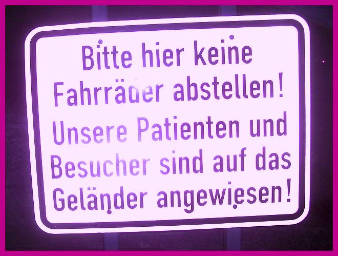 Patienten-Fahrradständer