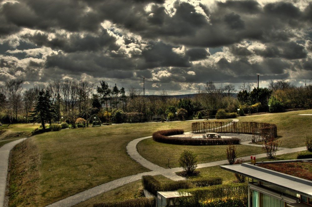 Patientenpark des RBK in Stuttgart