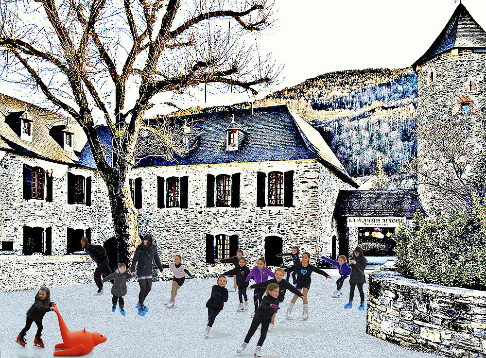 Patinoire en plein air