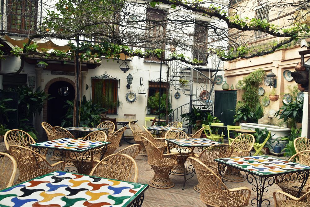 Patio Andalusien