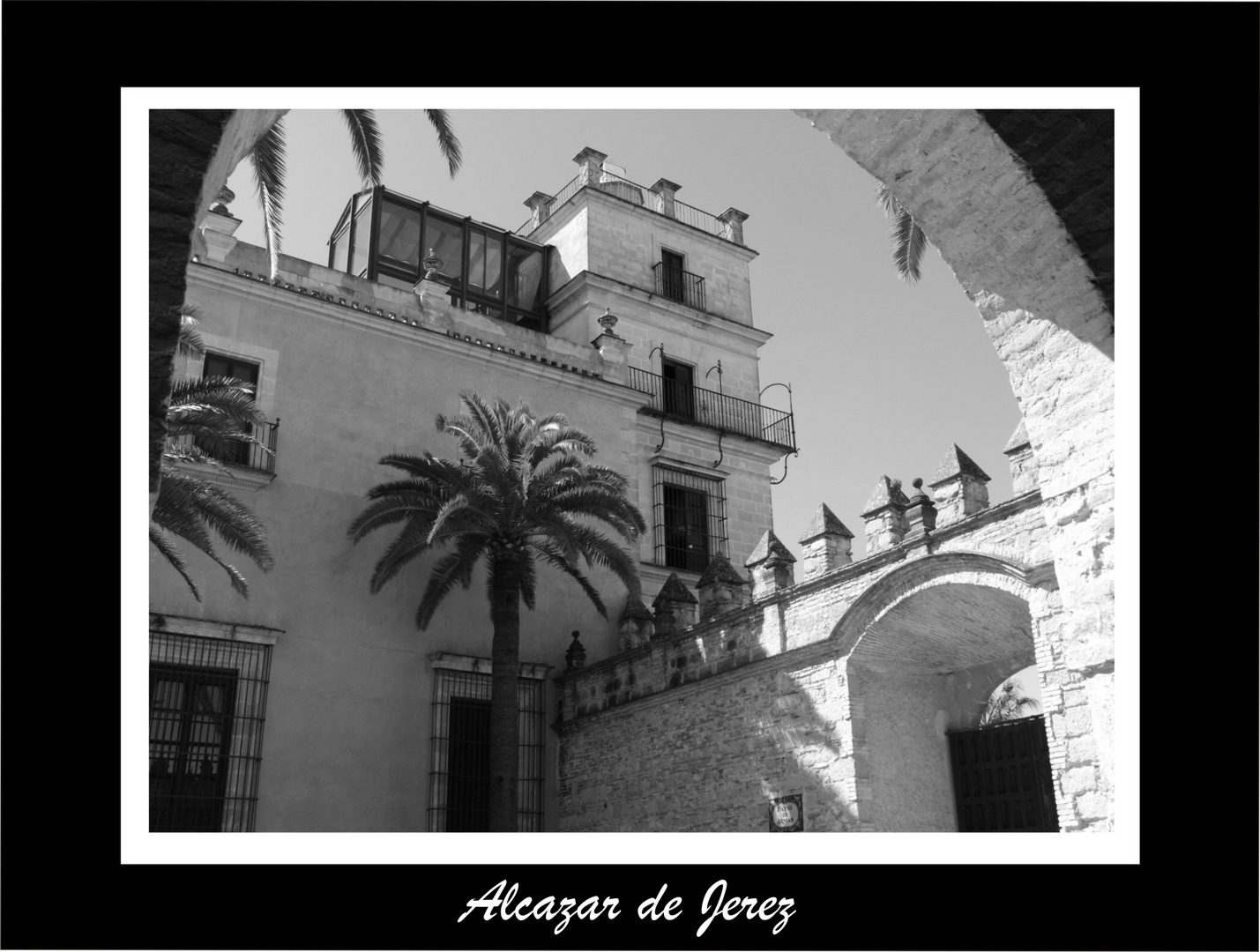 Patio de Armas. Alcazar de Jerez.