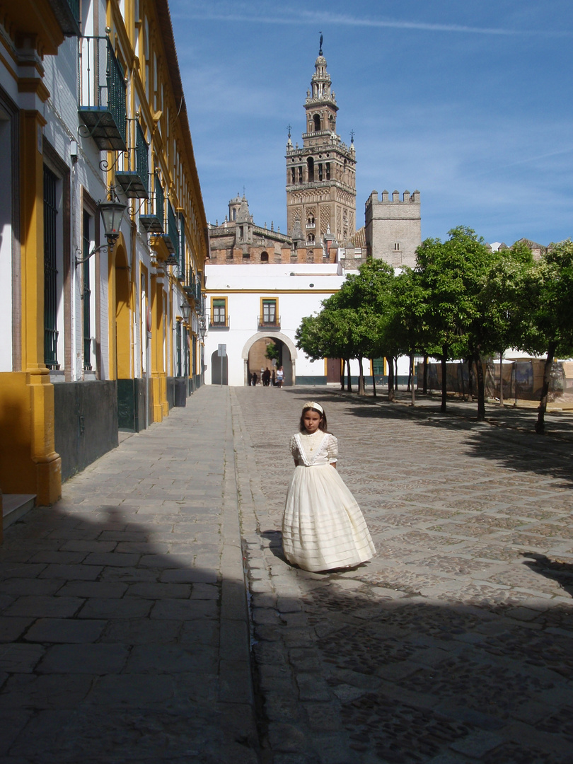 patio de banderas