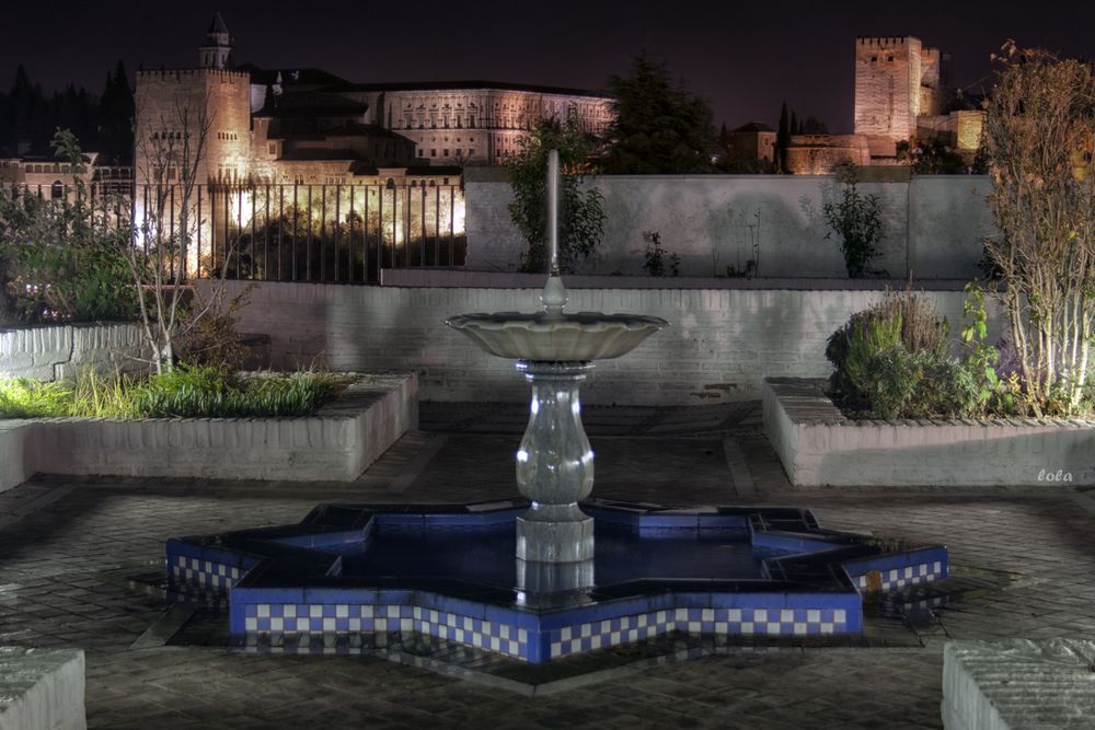 Patio de la Mezquita Mayor de Granada