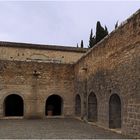 Patio de l’Abbaye de la Celle  --  Var