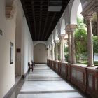 patio de los bojes, a cubierto