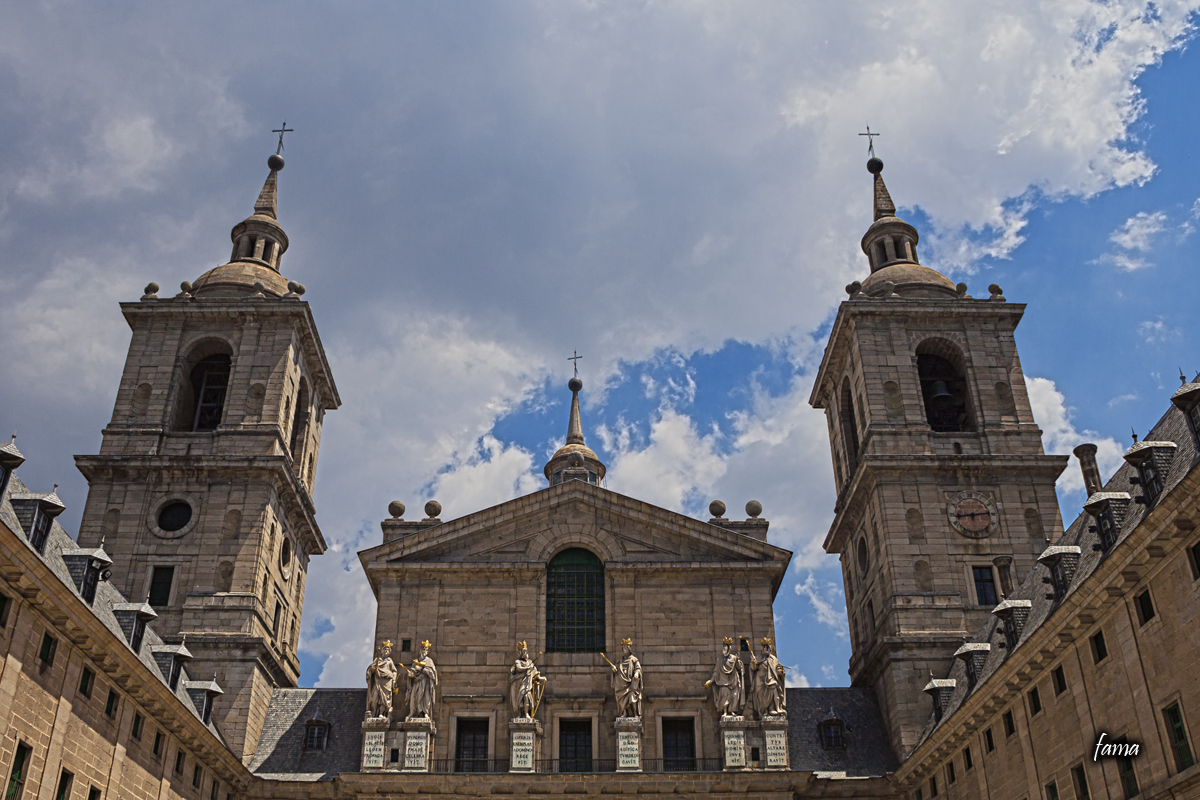 Patio de Reyes del Monasterio de El Escorial