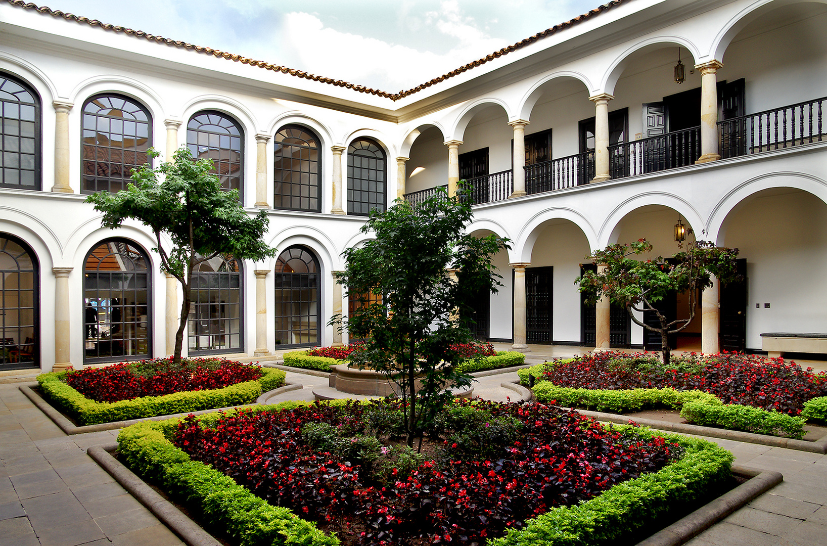 Patio del Museo Botero