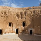 Patio einer Berber-Wohnhöhle