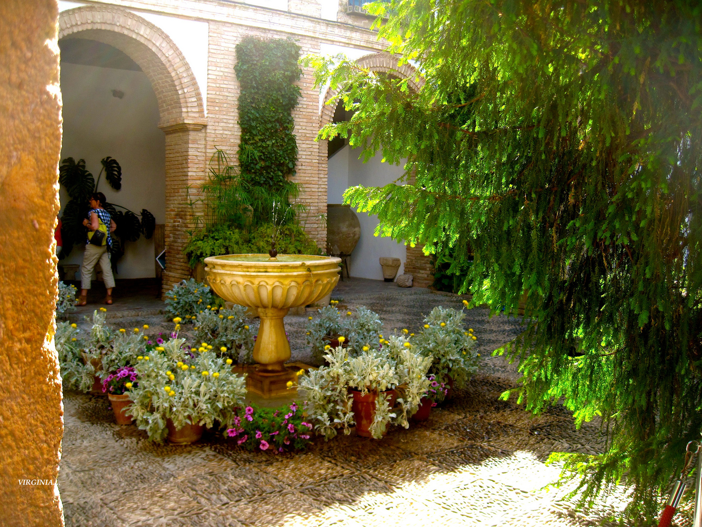 PATIO EN EL PALACIO DE VIANA-CORDOBA