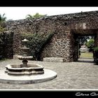 Patio en la iglesia de Ocotepec