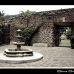 Patio en la iglesia de Ocotepec