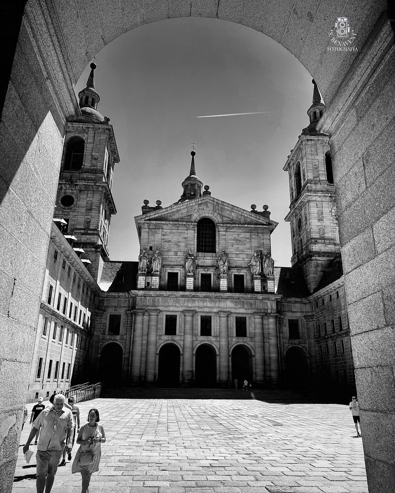 PATIO INTERIOR DE EL ESCORIAL 