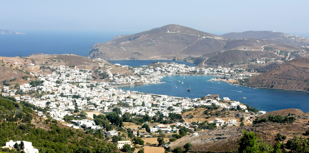 PATMOS- PANORAMA VOM JAHANNESKLOSTER