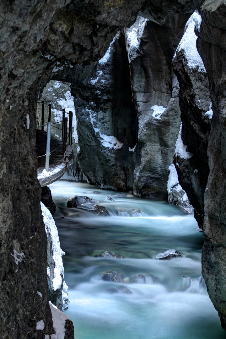 Patnachklamm im Winter