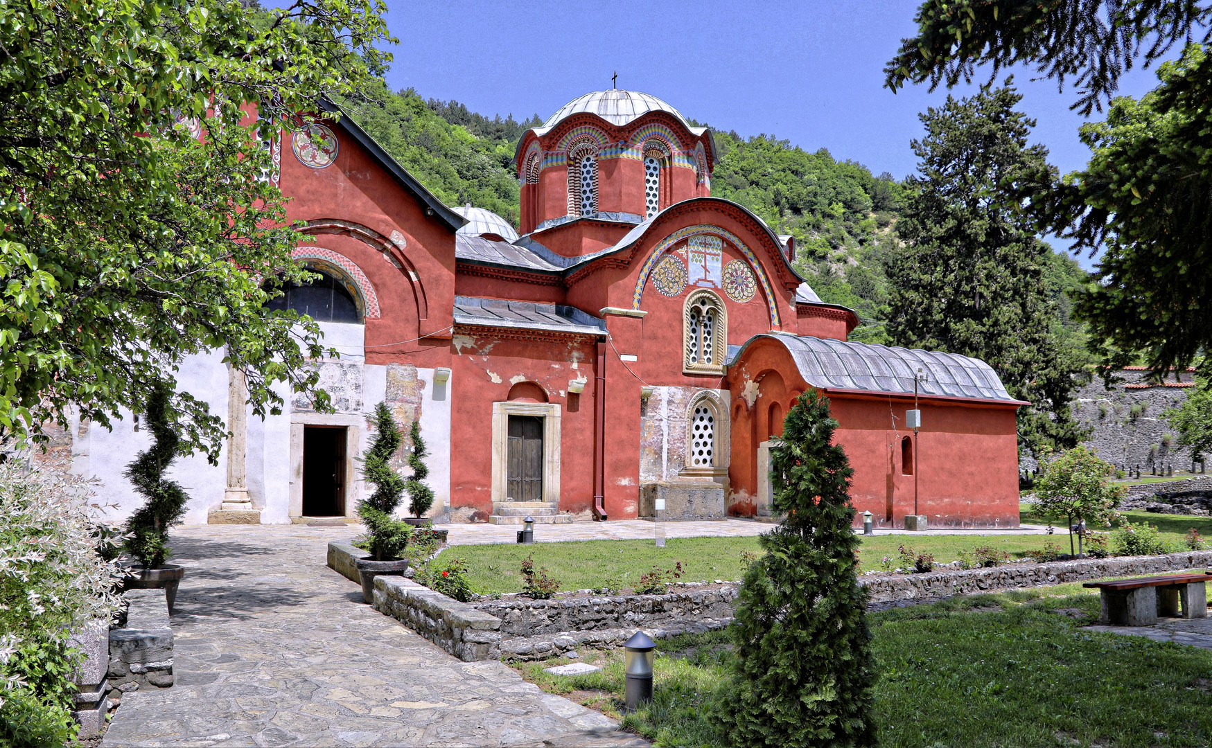 Patriarchats Kloster Pec in Peja, Kosovo