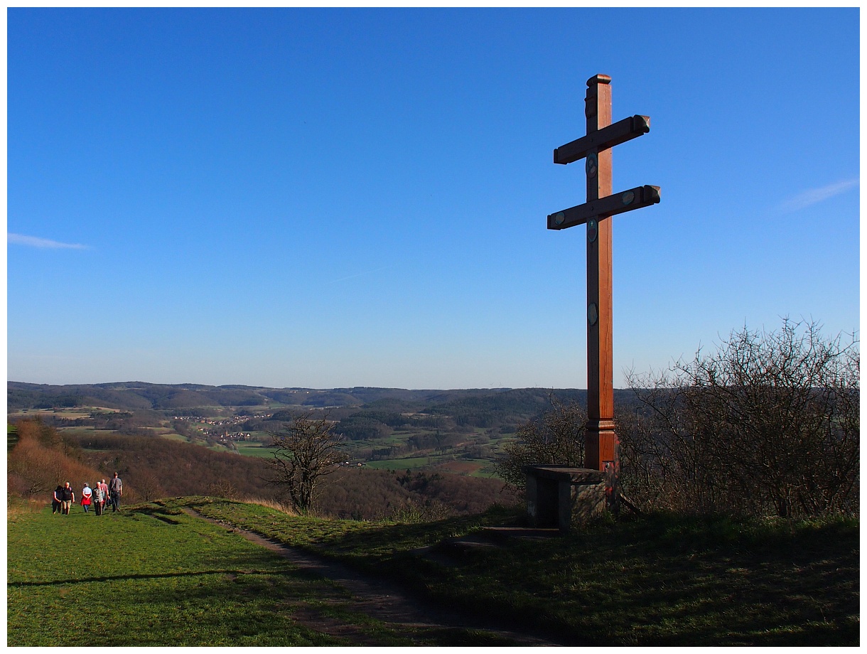 Patriarchenkreuz am Staffelberg