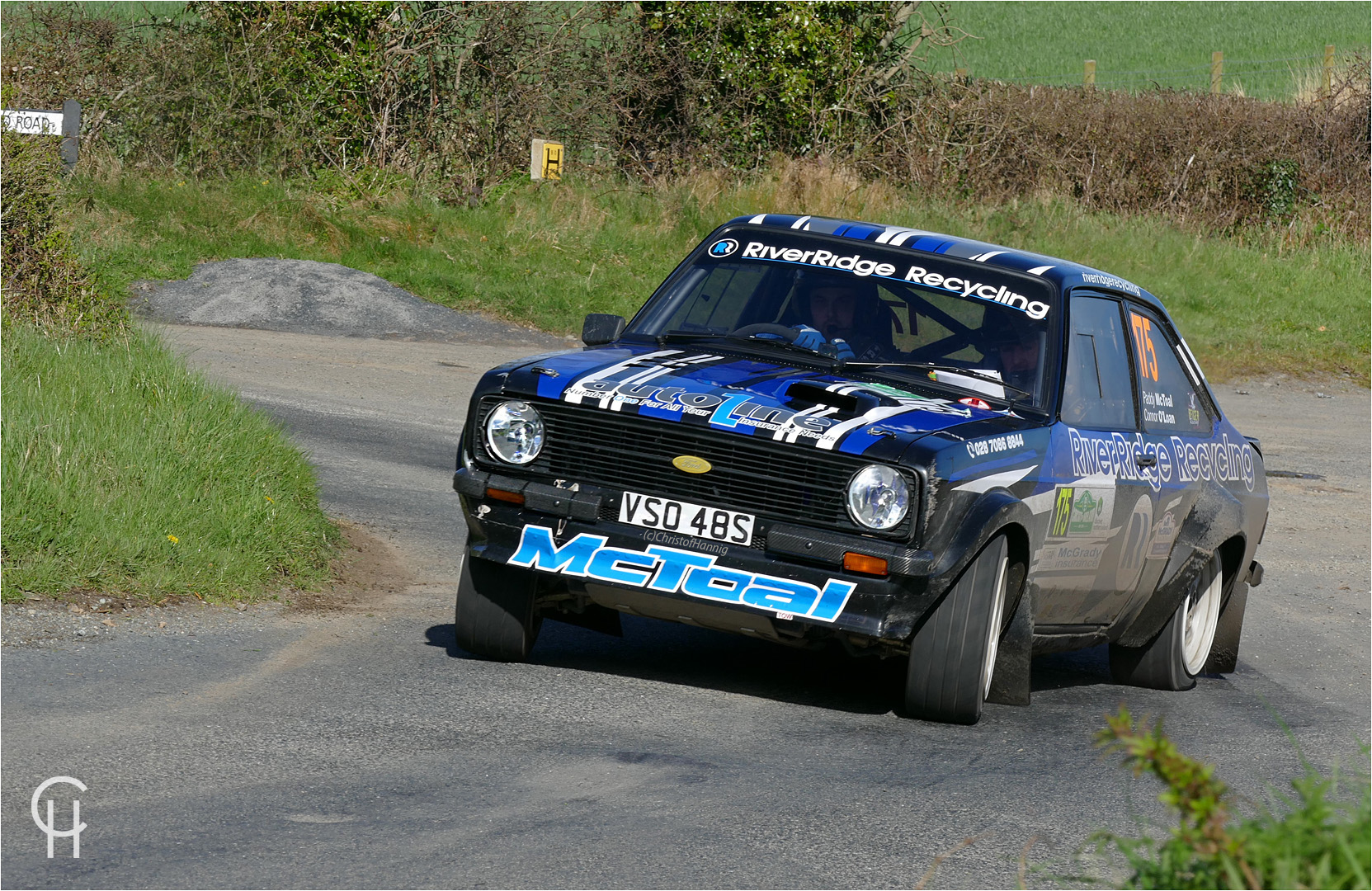 Patrick Mc Toal / Connor O´Loan - Circuit of Ireland Rally - Ford Escort BDA Mk 2