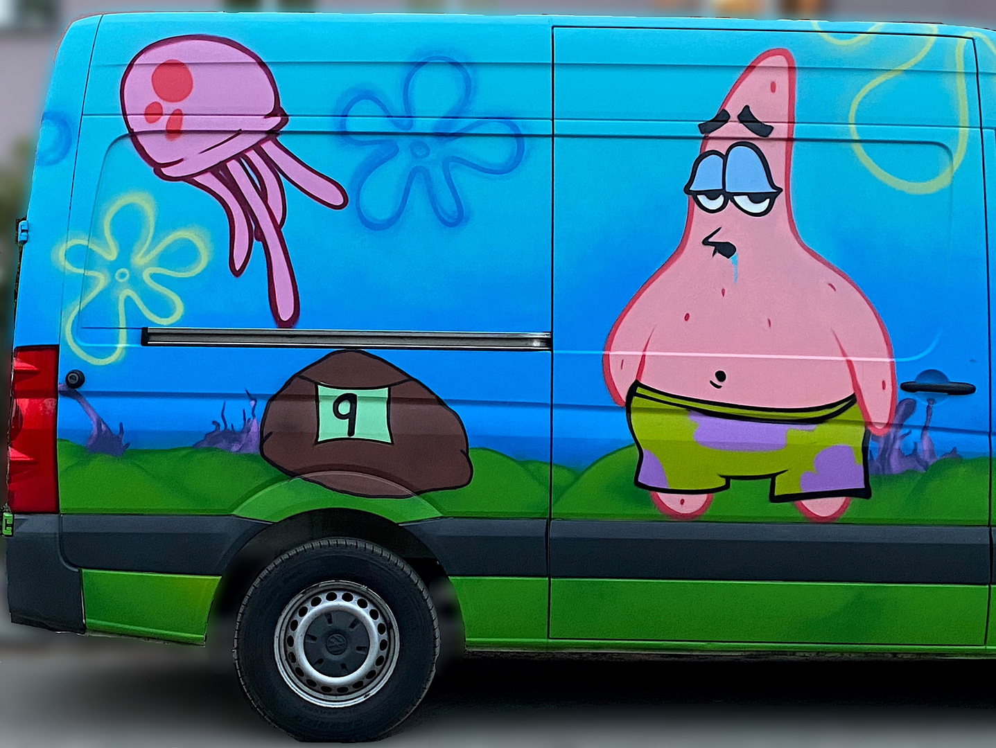 Patrick Star geht auf Fahrt. ;-))