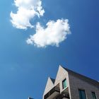 Patrizierhäuser mit Wolken, Bremen