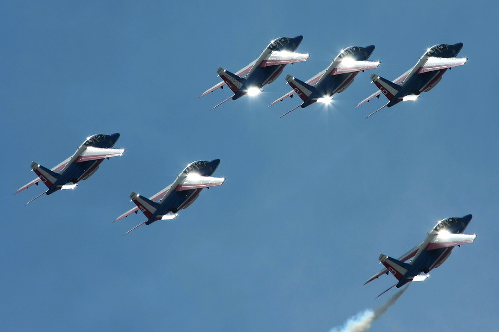 Patrouille de France - Passaggio in formazione