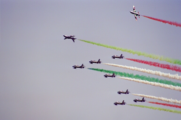 patrouille d'Italie meeting aérien de cazaux 2