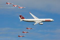 Patrouille Suisse & A330