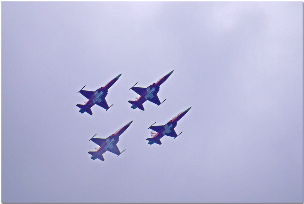 Patrouille Suisse am 40. Symposium in St. Gallen (Schweiz) #3