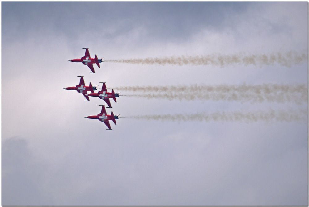 Patrouille Suisse am 40. Symposium in St. Gallen (Schweiz) #4