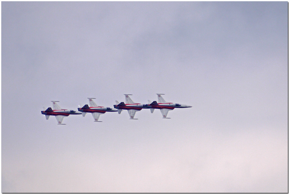 Patrouille Suisse am 40. Symposium in St. Gallen (Schweiz) #5