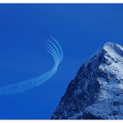 Patrouille Suisse am 80 Lauberhornrennen