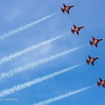 PATROUILLE SUISSE AM BERLINER HIMMEL