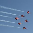 Patrouille Suisse am Flugplatzfest Wangen Lachen