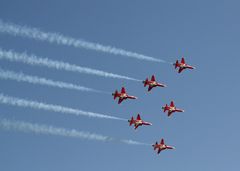 Patrouille Suisse am Flugplatzfest Wangen Lachen