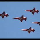 Patrouille Suisse am Foire du Valais in Martigny