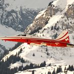 Patrouille Suisse am Lauberhorn/Wengen