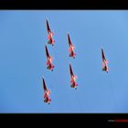 Patrouille Suisse am üben