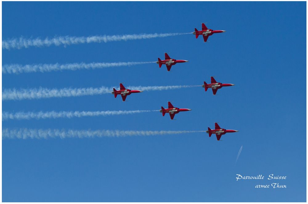 Patrouille Suisse Armee Thun