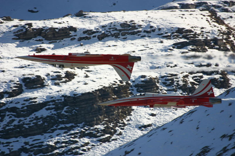 Patrouille Suisse, Axalp 2005