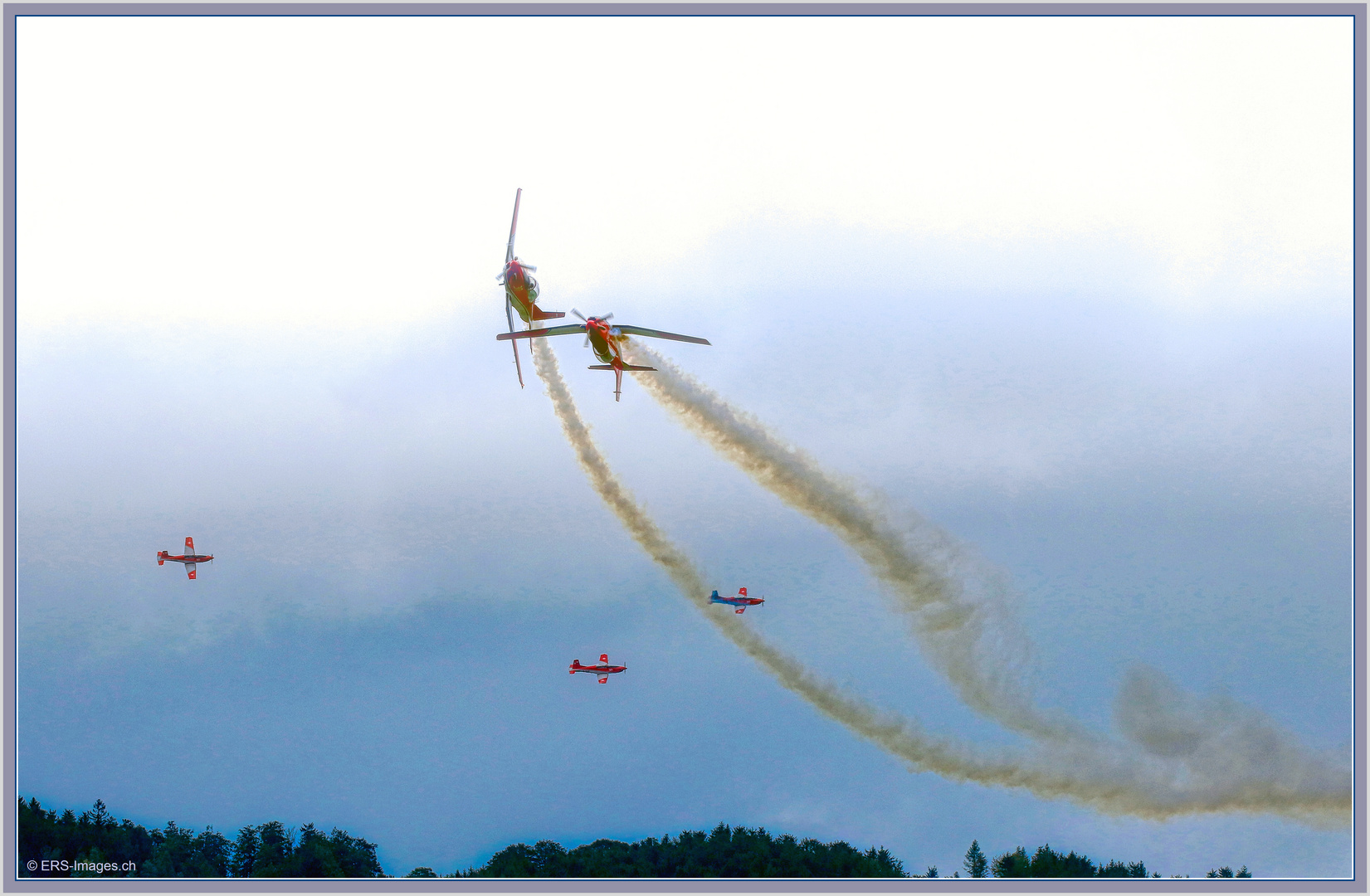 Patrouille Suisse  Hausen a.A. 2019-10-05 246 Pseudo HDR ©